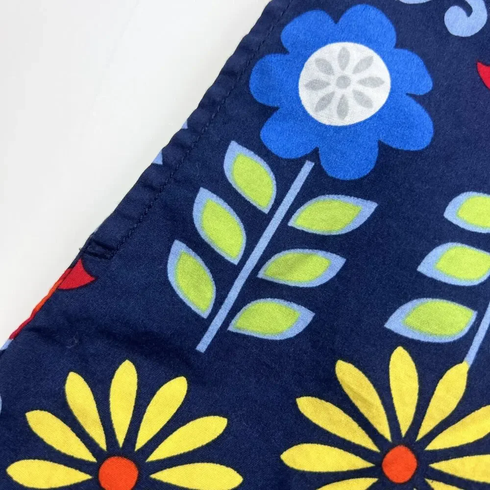 Hanna Andersson Navy Floral Shift Dress